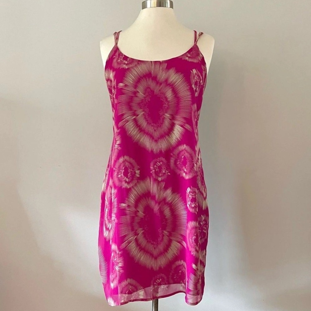 NWT Walter by Walter Baker tie dye pink dress sz M